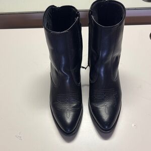 Laredo “Fletcher”Black Men’s Western Boots Size 9EW